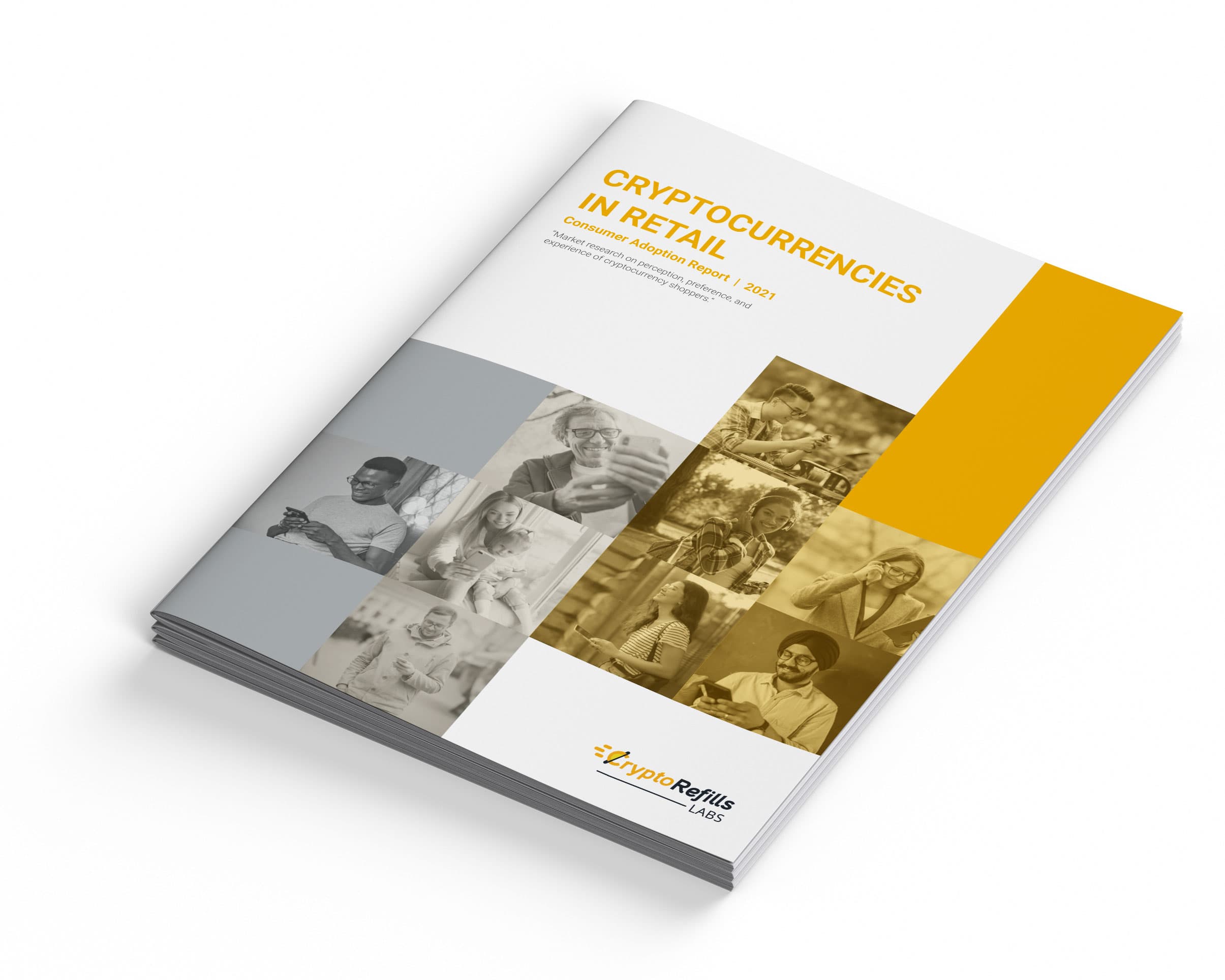Cover of the Cryptorefills Labs Consumer Report 2021