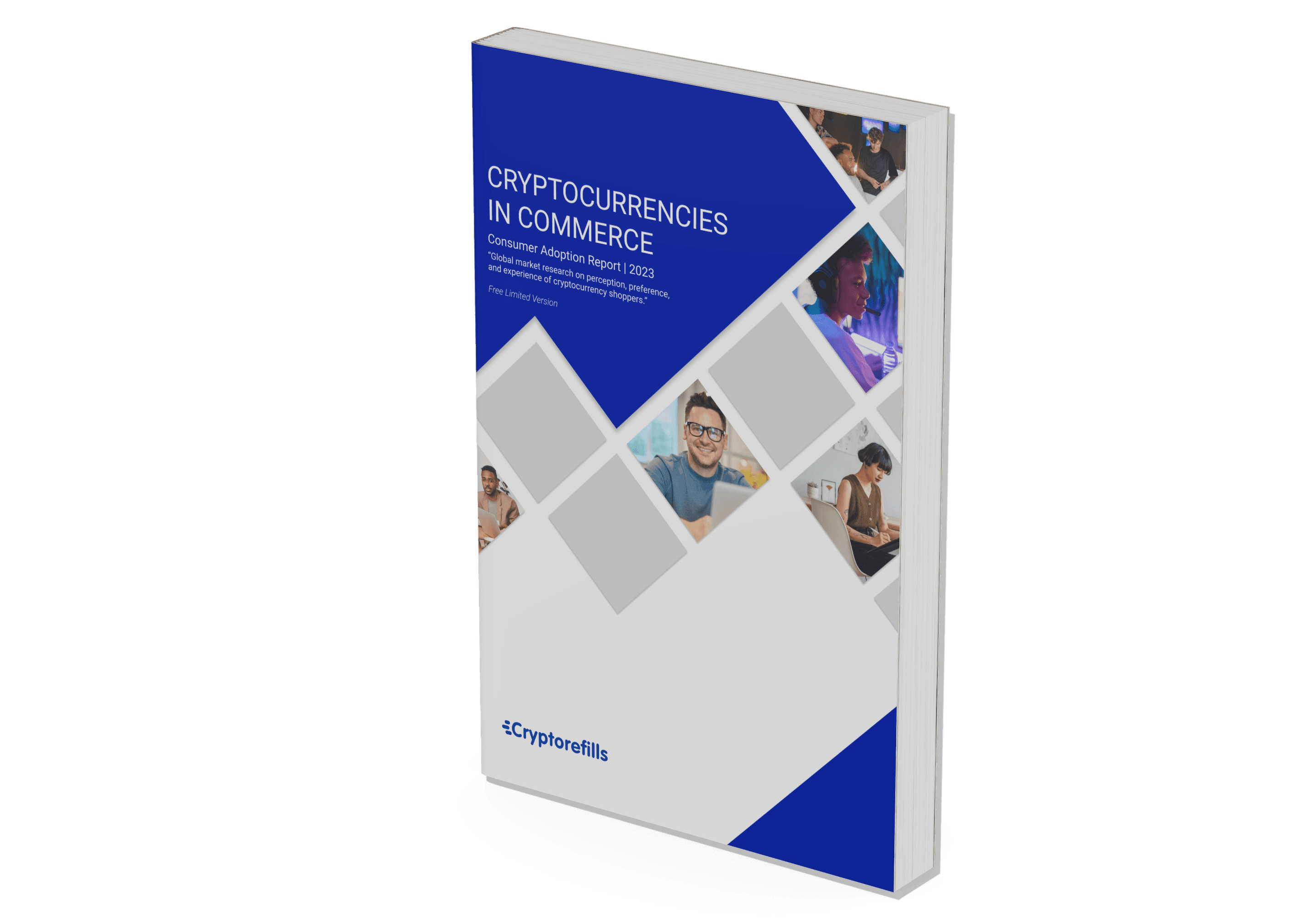 Cover of the Cryptorefills Labs Consumer Report 2023